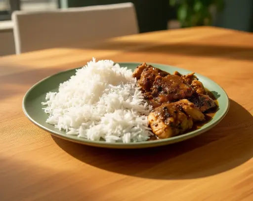 وجبة الدجاج بصوص الفلفل الأسود